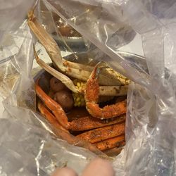King Crab - D option with Cajun and garlic