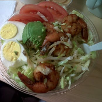Le Regency Deli - Cajun shrimp salad. All iceberg, no flavor. - Delis Near Me - San Francisco, California
