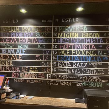 Border Psycho - The menu - Breweries Near Me - Tijuana, BCN Border Psycho - The menu - Breweries Near Me - Tijuana, BCN