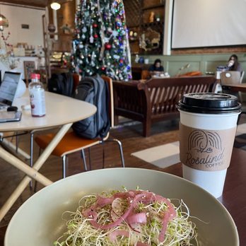 Rosalind Coffee TX - Photo of coffee and avocado toast from Christmas time - Coffee & Tea Near Me - Garland, Texas Rosalind Coffee TX - Photo of coffee and avocado toast from Christmas time - Coffee & Tea Near Me - Garland, Texas
