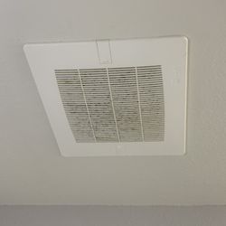 Comfort Suites - Bathroom exhaust fan, looking like it needs a good cleaning