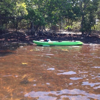 Florida Bay Outfitters - Don't leave your kayak alone in this little beach! I had to walk a couple of yards in muddy-feeling grassy field. - Rafting/Kayaking Near Me - Key Largo, Florida