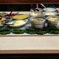 Country Pride - Salad bar other side with all the fixin's