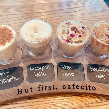 Jesse's Grind Coffee Bar - The FLIGHT... only for the Brave, or Crazy or Caffeine Addicted... - Coffee & Tea Near Me - Winnetka, California Jesse's Grind Coffee Bar - The FLIGHT... only for the Brave, or Crazy or Caffeine Addicted... - Coffee & Tea Near Me - Winnetka, California