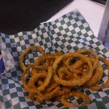 Adair's Saloon - hand breaded flavorful sweet onion rings - Dive Bars Near Me - Dallas, Texas