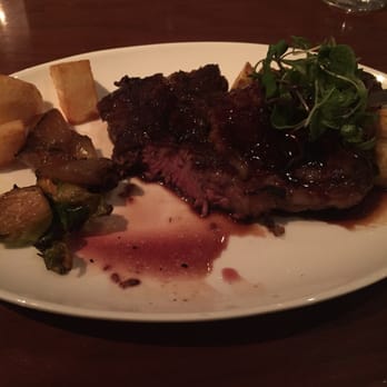 The Hive - Rib eye steak ($29) with brussel sprouts and potatoes - Southern Near Me - Bentonville, Arkansas The Hive - Rib eye steak ($29) with brussel sprouts and potatoes - Southern Near Me - Bentonville, Arkansas