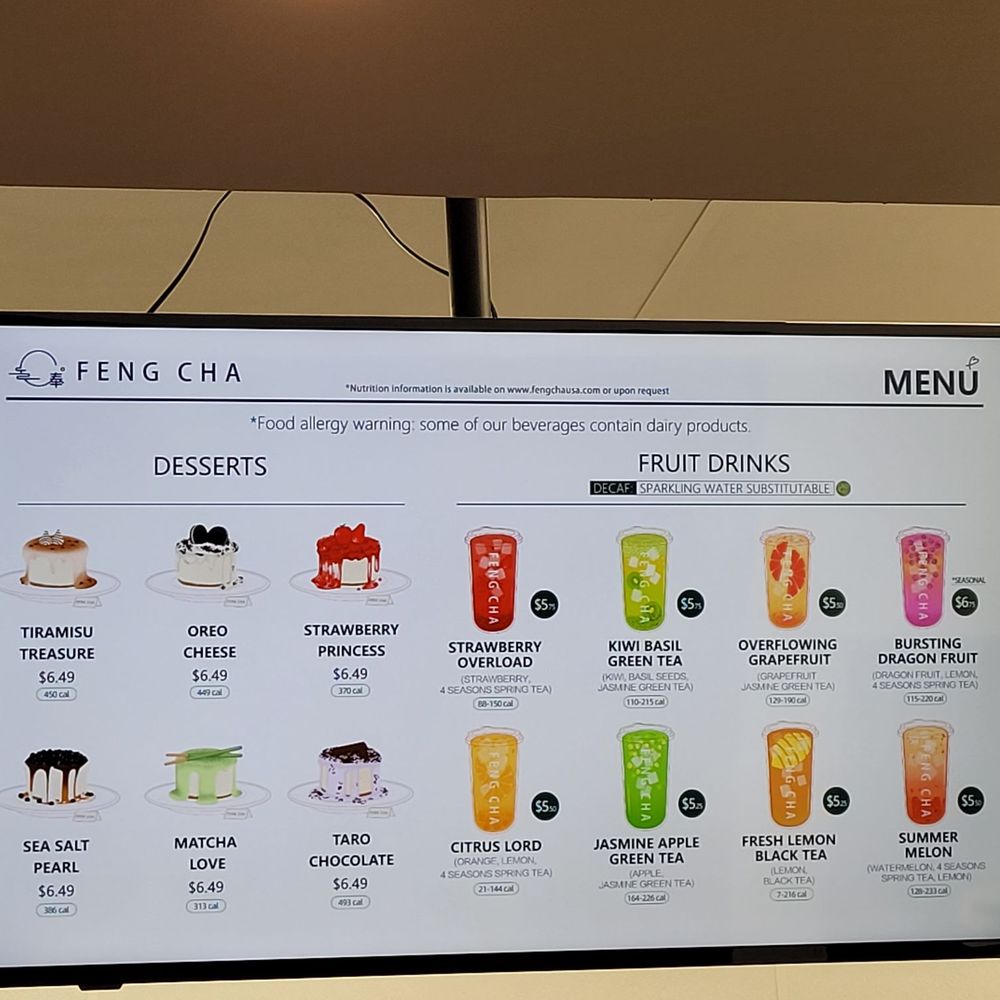 Feng Cha Folsom - Menu - Bubble Tea Near Me - Folsom, California Feng Cha Folsom - Menu - Bubble Tea Near Me - Folsom, California