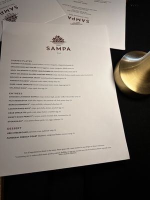 Menu photo 4 Sampa Los Angeles, CA