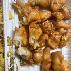 No 1 Chinese Restaurant - They sweet and sour chicken that was nothing but dough.