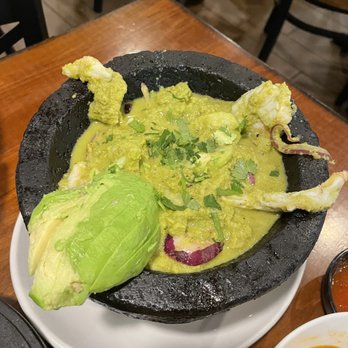 Molcajetes - Agua Chile de Camarones - Mexican Near Me - Dallas, Texas