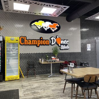 Champion Döner - Interior was new, nice, and clean! - Desserts Near Me - Mississauga, Ontario