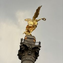 Ángel de la Independencia - Vista Desde el Metrobús Linea 7