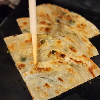 Khan Skewer Restaurant - 3. Homemade Green Onion Pancake - Barbeque Near Me - Honolulu, Hawaii