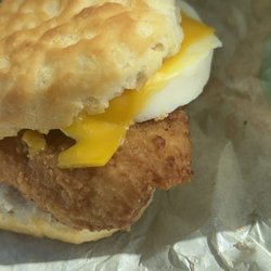 McDonald's - Egg Cheese chicken Biscuit