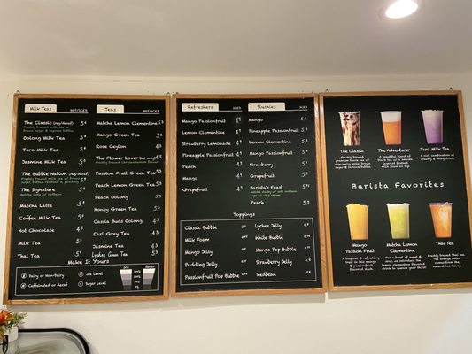 Menu photo 1 Bubble Nation Arlington, MA