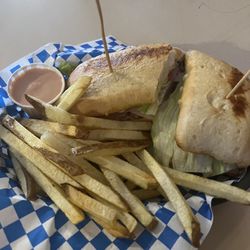 Couleegan's Bar & Grill - Ham Grinder and fresh cut fries