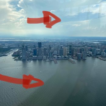 One World Observatory - Look at the reflection of the window in the pictures - Observatories Near Me - New York, New York One World Observatory - Look at the reflection of the window in the pictures - Observatories Near Me - New York, New York