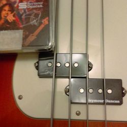 Holland RIT Music - My signature Steve Harris SPB-4 pickups put in by RIT in my prized P-Bass Fender! Oh yeah...metal sound for a metal guy!