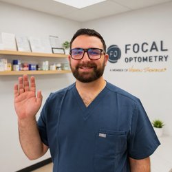 Meet Dr. Eddie Simhairy!  He's now seeing patients at Focal Optometry and is excited to provide personalized eye care to our community.