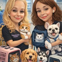 Traveling Paws - Getting in on the fun!