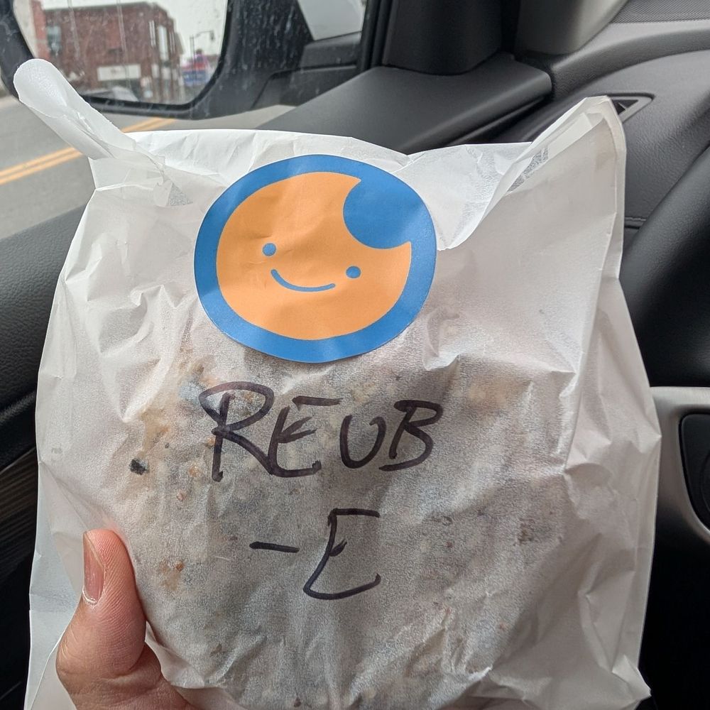 Moonrise Bagels - Reuben stuffed everything bagel - Bagels Near Me - Kingston, New York