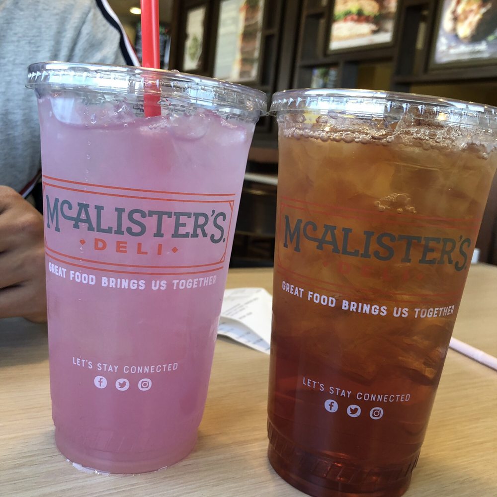 McAlister's Deli - Desert pear and a sweet tea - Salad Near Me - Hobbs, New Mexico McAlister's Deli - Desert pear and a sweet tea - Salad Near Me - Hobbs, New Mexico