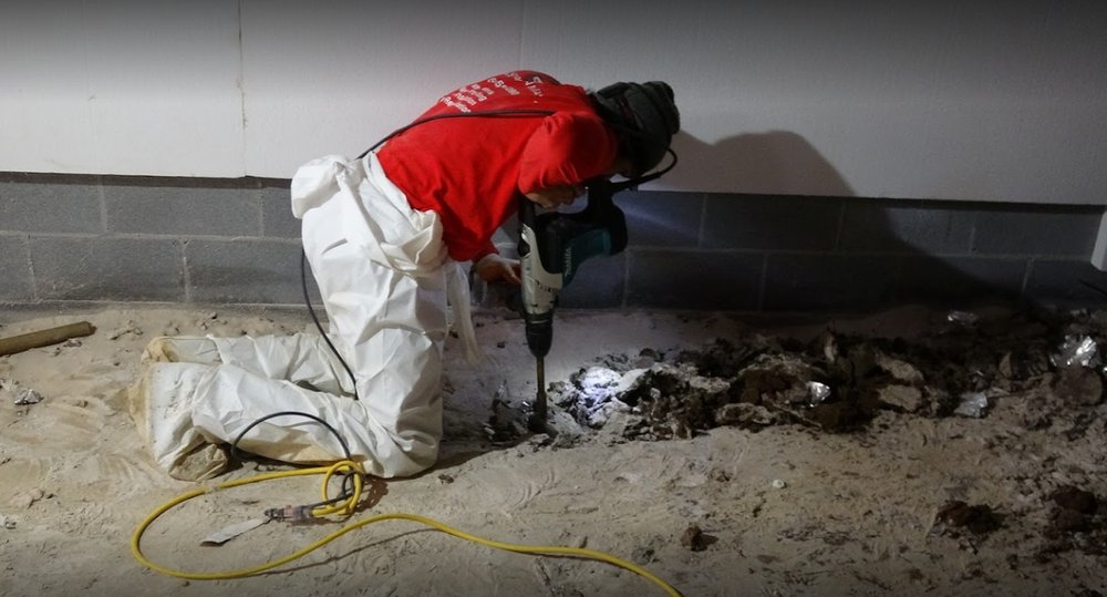 Slide of Crawl Space Ninja of Raleigh West