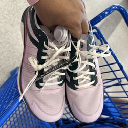 Ross Dress for Less - Pink and green North Face tennis shoes.
