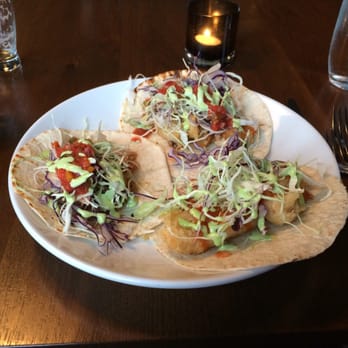 Hinterland Brewery - Taco Tuesday! $3.00 tacos- fish, pork, beef, or mushroom. All are very good. - New American Near Me - Green Bay, Wisconsin