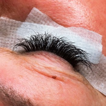 Lashes by Lis - Hybrid set (individual extension placed on natural lash and multiple extensions fanned out on natural lash) two styles in one set. - Eyelash Service Near Me - Fort Wayne, Indiana
