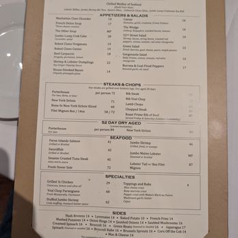 Gallaghers Steakhouse Boca Raton - Menu - Steakhouses Near Me - Boca Raton, Florida
