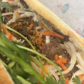 Huong Lan Sandwiches - B7. Grilled Pork Bahn Mi - Sandwiches Near Me - Folsom, California Huong Lan Sandwiches - B7. Grilled Pork Bahn Mi - Sandwiches Near Me - Folsom, California