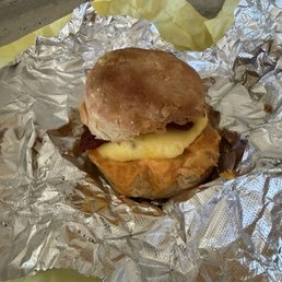 Biscuit breakfast sandwich Biscuit breakfast sandwich