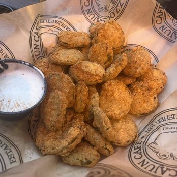 Razzoo's Cajun Cafe - Fried pickles with ranch - Cajun/Creole Near Me - Fort Worth, Texas Razzoo's Cajun Cafe - Fried pickles with ranch - Cajun/Creole Near Me - Fort Worth, Texas