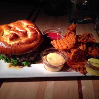 Root Down DIA - The 1/2 pound burger. This is the best burger I've had in a really long time! - New American Near Me - Denver, Colorado Root Down DIA - The 1/2 pound burger. This is the best burger I've had in a really long time! - New American Near Me - Denver, Colorado