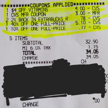 CVS Pharmacy - Saved $ 13.65 this morning at CVS!  Monday 2/12/2024 - Drugstores Near Me - Macomb, Michigan