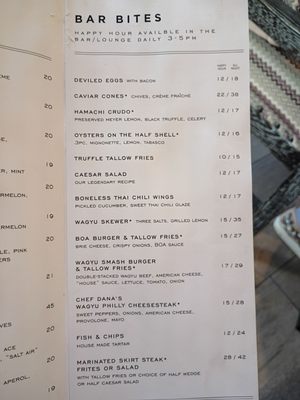 Menu photo 6 BOA Steakhouse Manhattan Beach, CA Menu photo 6 BOA Steakhouse Manhattan Beach, CA