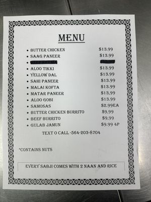 Menu photo 1 Curry Indian Food Sequim, WA Menu photo 1 Curry Indian Food Sequim, WA
