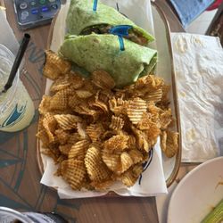 Chicken salad wrap