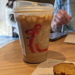 Iced Almond Milk Latte