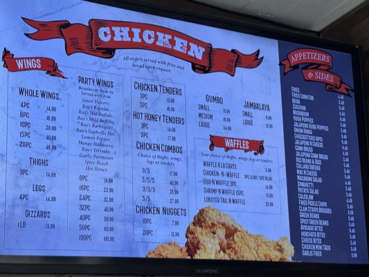 Menu photo 8 Ray's Chicken & Fish Sacramento, CA