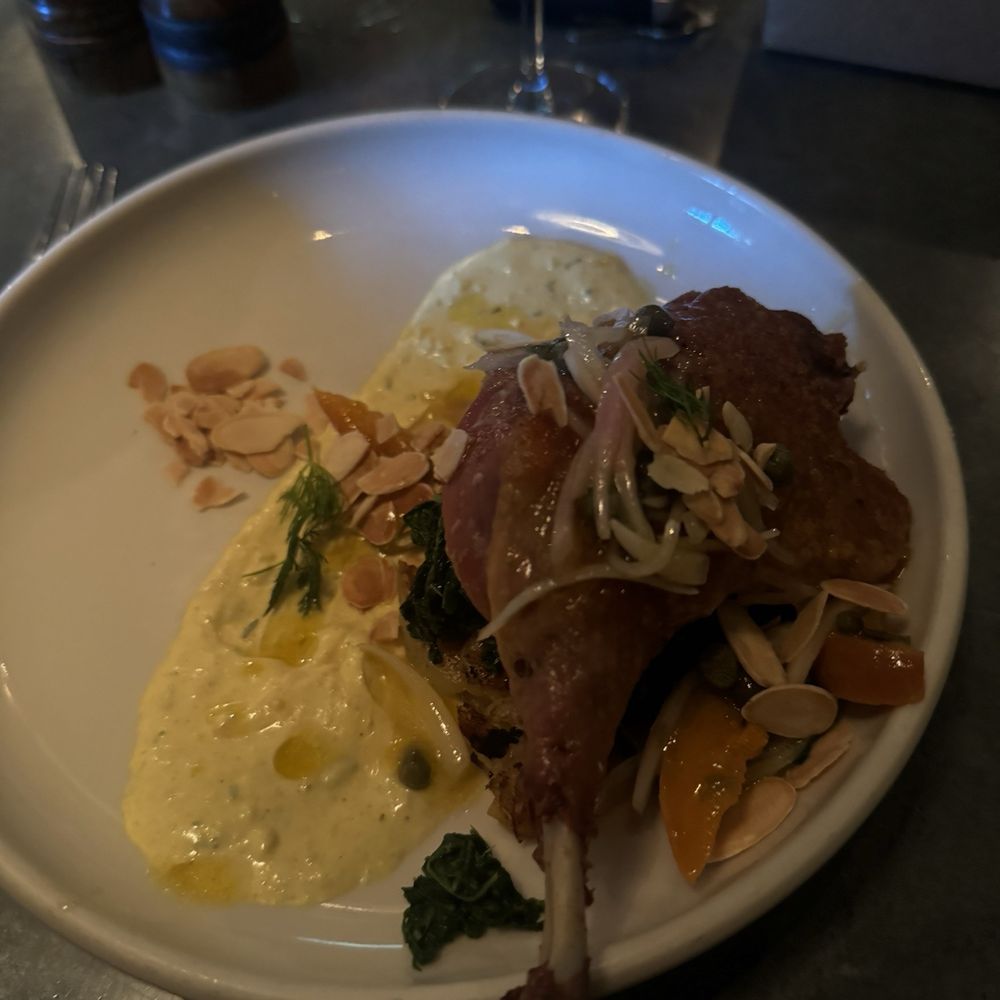 State Road - Duck Leg Confit - New American Near Me - West Tisbury, Massachusetts State Road - Duck Leg Confit - New American Near Me - West Tisbury, Massachusetts