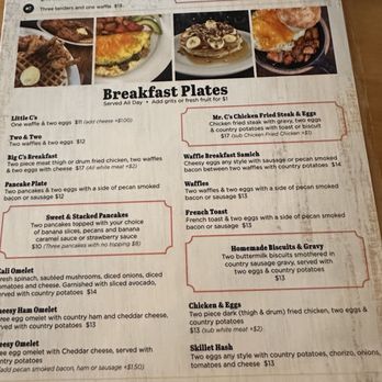 Mr C's Fried Chicken & Waffles - Menu - American Near Me - San Antonio, Texas