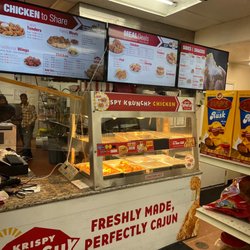Delhi Bazar - Krispy Krunchy chicken hot food case