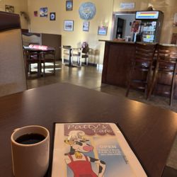 Patty's Cafe - Coffee and a menu