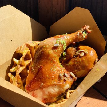 Dad's Luncheonette - 'Chicken & Waffles' (SPECIAL) - OMFG!!!!!!!!!!!!!! - New American Near Me - Half Moon Bay, California Dad's Luncheonette - 'Chicken & Waffles' (SPECIAL) - OMFG!!!!!!!!!!!!!! - New American Near Me - Half Moon Bay, California