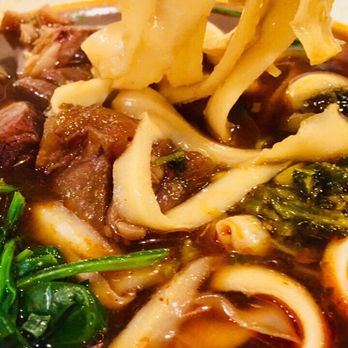 Noodle St - Spicy Beef Ramen - But it's really more like Taiwanese Beef Stew Noodles! - Noodles Near Me - Fullerton, California Noodle St - Spicy Beef Ramen - But it's really more like Taiwanese Beef Stew Noodles! - Noodles Near Me - Fullerton, California