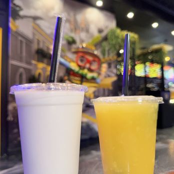 Made in Colombia - Coconut lemonade & mango margarita - Fast Food Near Me - Hicksville, New York Made in Colombia - Coconut lemonade & mango margarita - Fast Food Near Me - Hicksville, New York