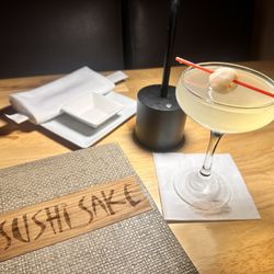 Sushi Sake Winter Park - Lychee sake cocktail