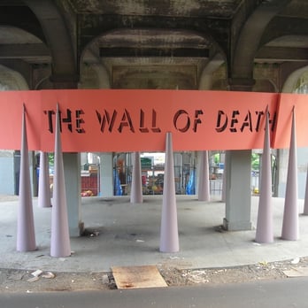 The Wall of Death - The Wall of Death! - Public Art Near Me - Seattle, Washington The Wall of Death - The Wall of Death! - Public Art Near Me - Seattle, Washington